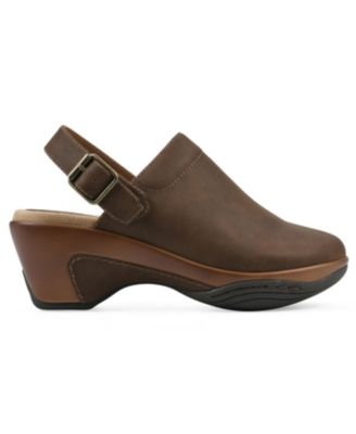 Women's Viewable Slingback Clogs