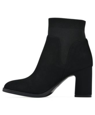 Women's Grapery Heeled Booties