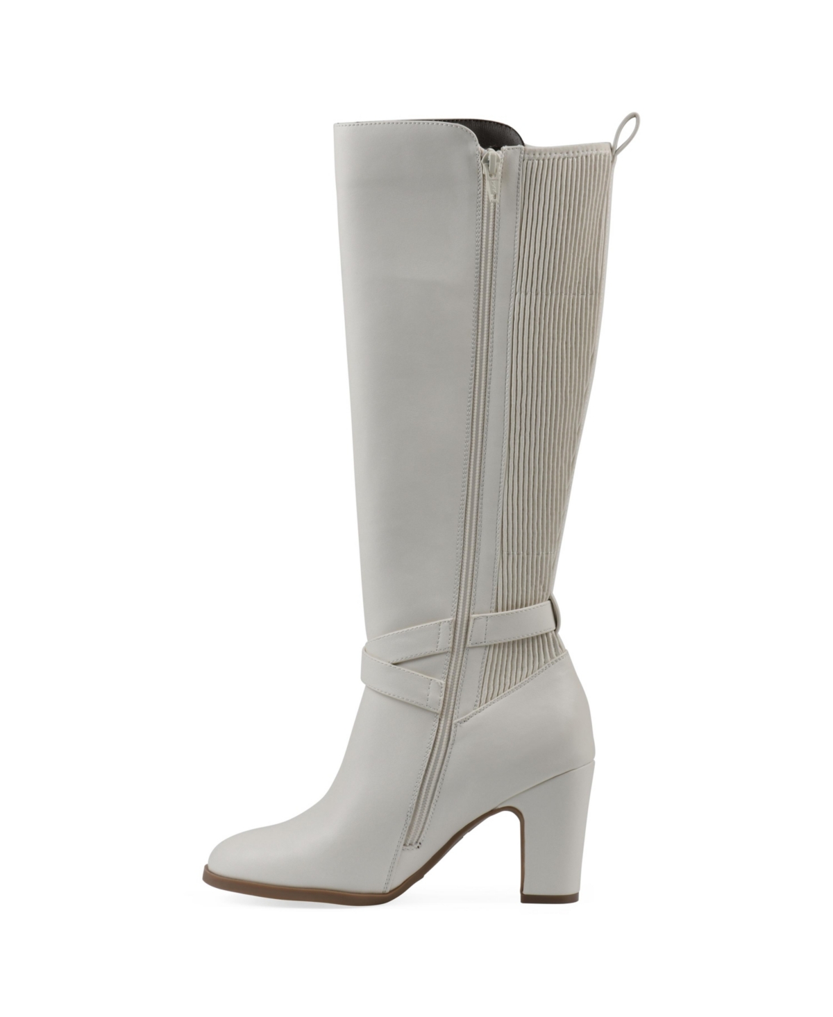 White Mountain Women's Teals Heeled Tall Shaft Boots