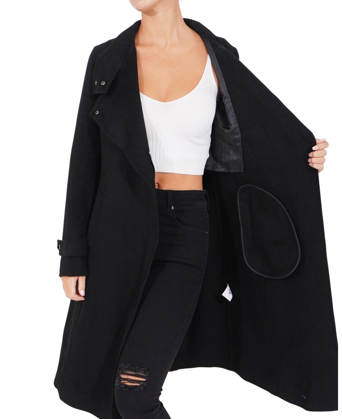 Belle & Bloom Women's Envy Me Zipped Coat