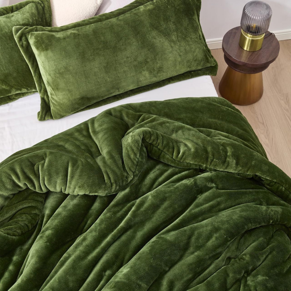 Coma Inducer Oversized Comforter Set - Me Sooo Comfy -- Pesto
