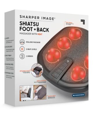 Shiatsu Foot and Back Massager with Heat