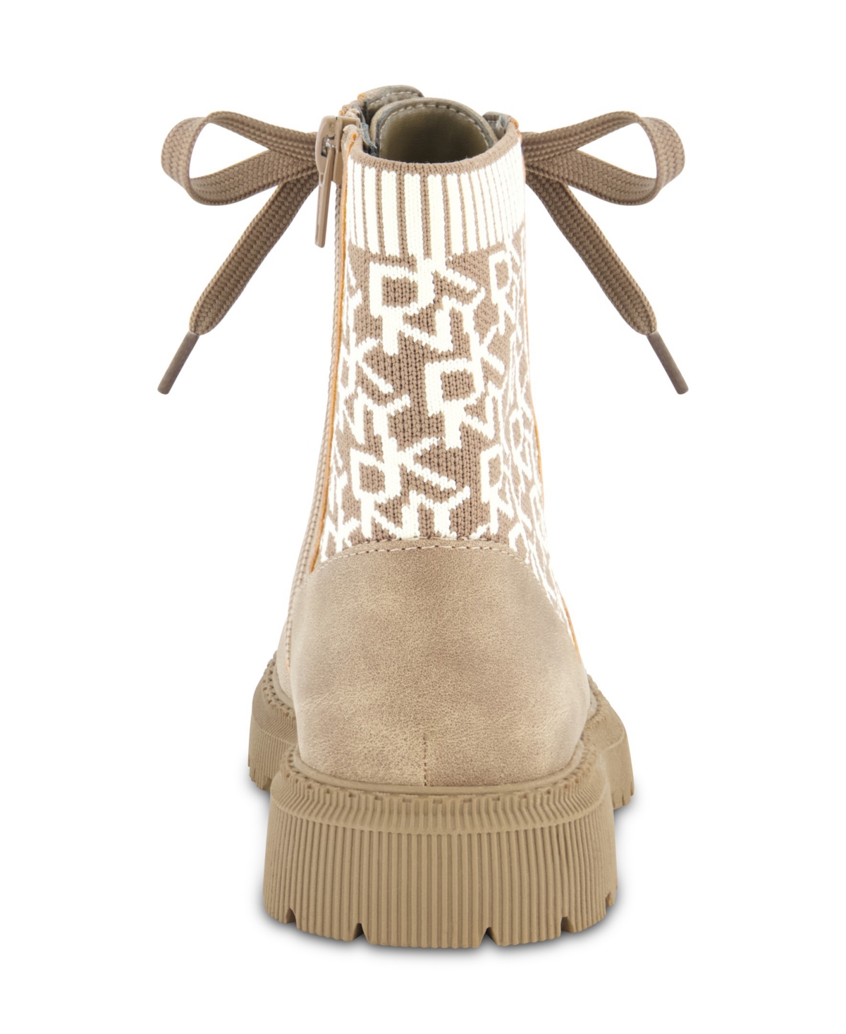 Dkny Little And Big Girls Ava Marissa Lug Boot In Animal Print