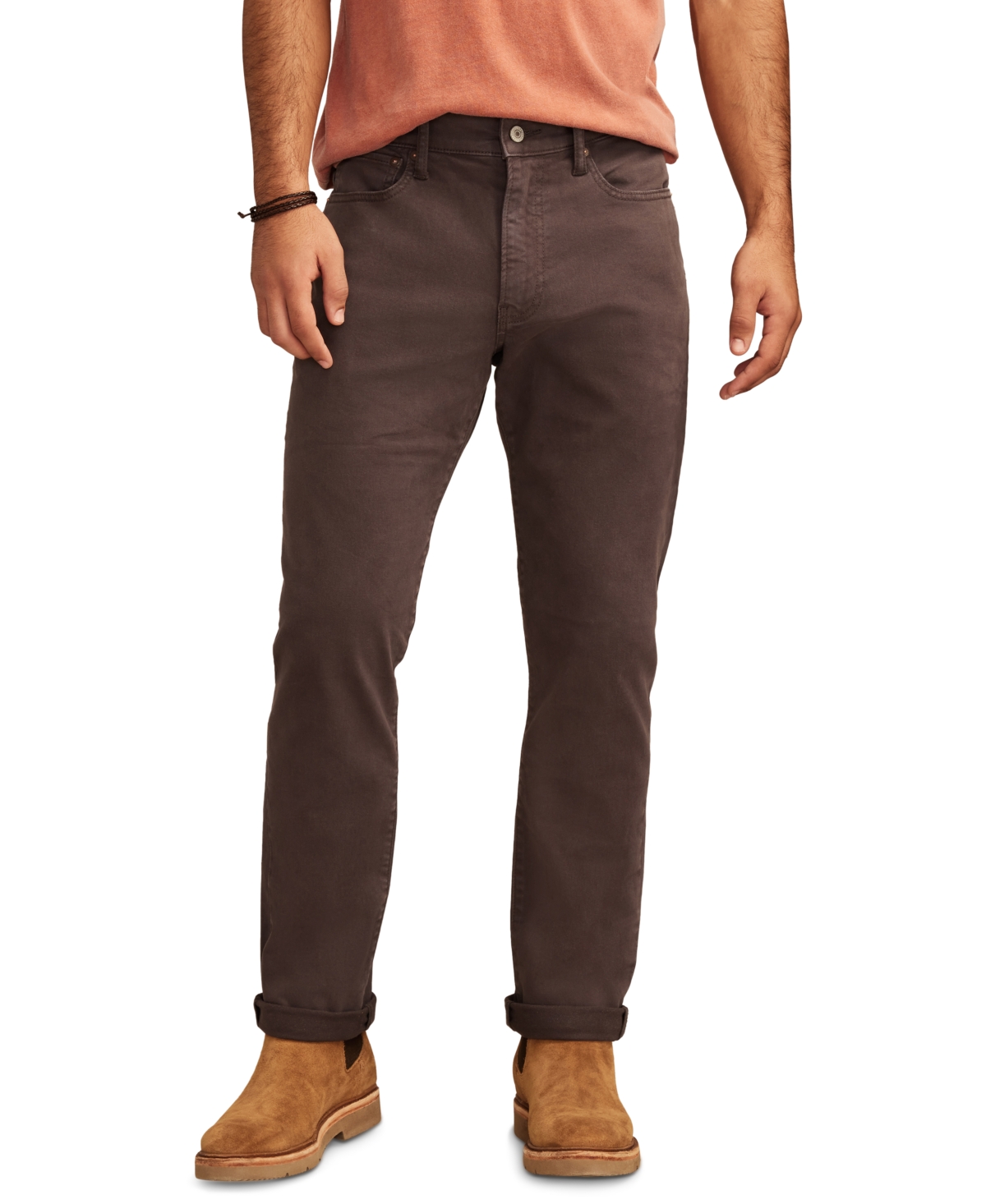 Men's 410 Athletic Straight Brushed Twill Jeans - Iron Wash
