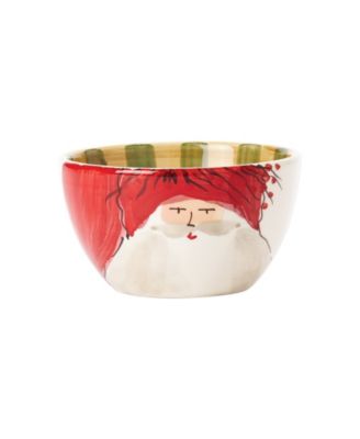 Old St. Nick Assorted Cereal Bowls, Set of 4