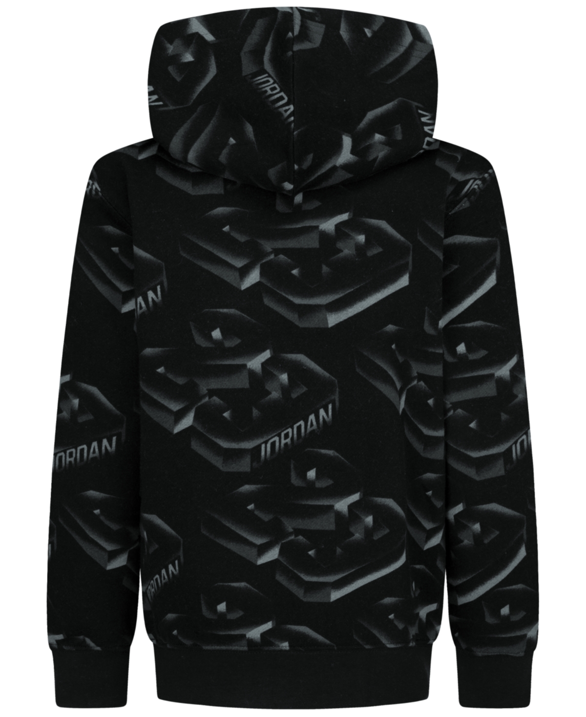 Jordan Big Boys 23 Fadeaway Fleece Hoodie - 023Black