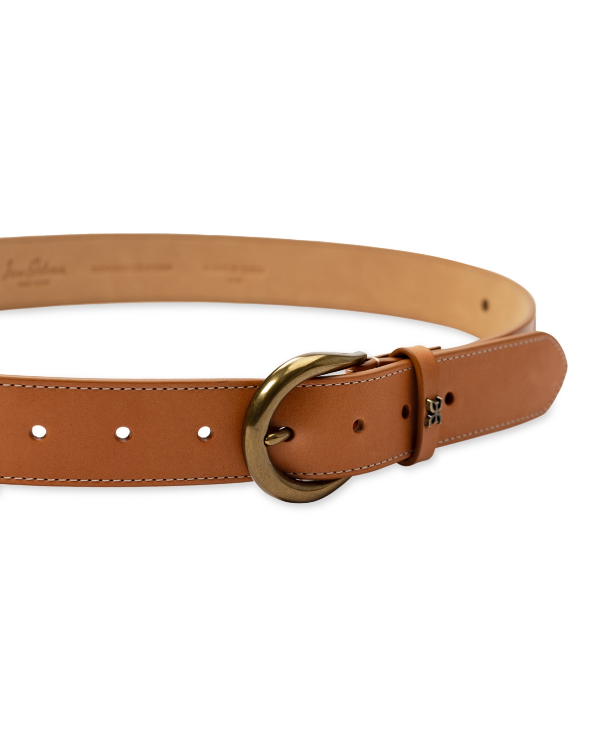 Shop Sam Edelman Women's Western Embroidered Casual Belt In Saddle Tan