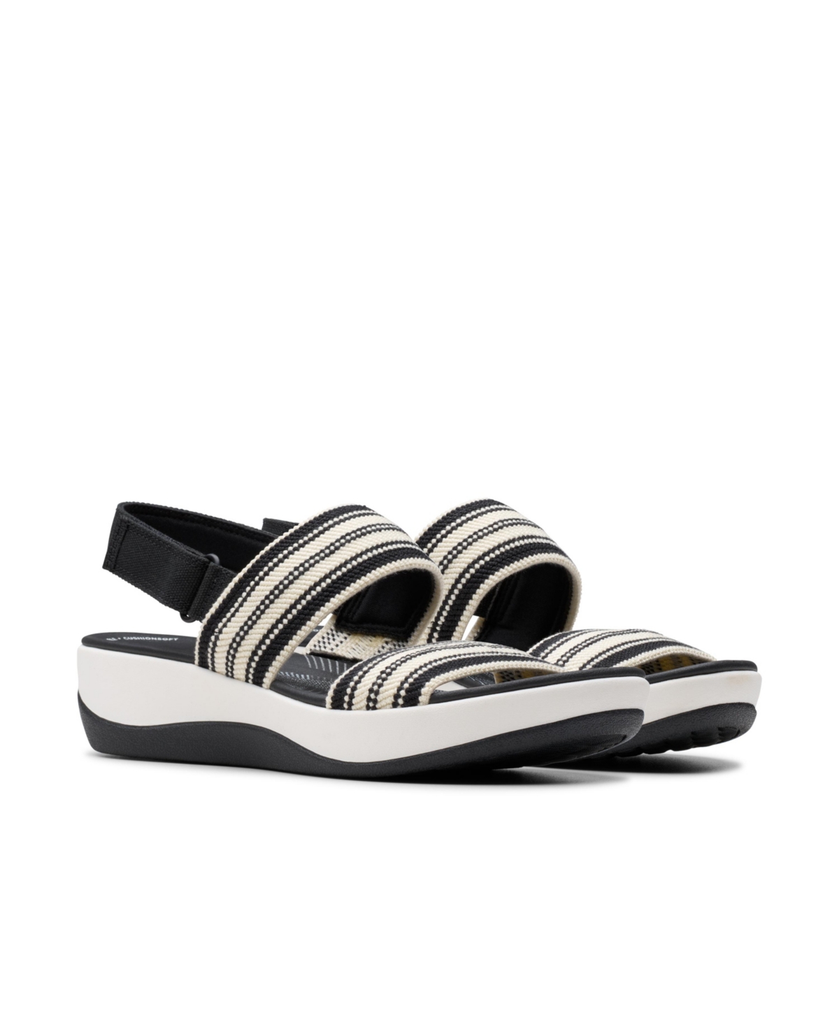 Clarks Arla Stroll In Black Multi Textile
