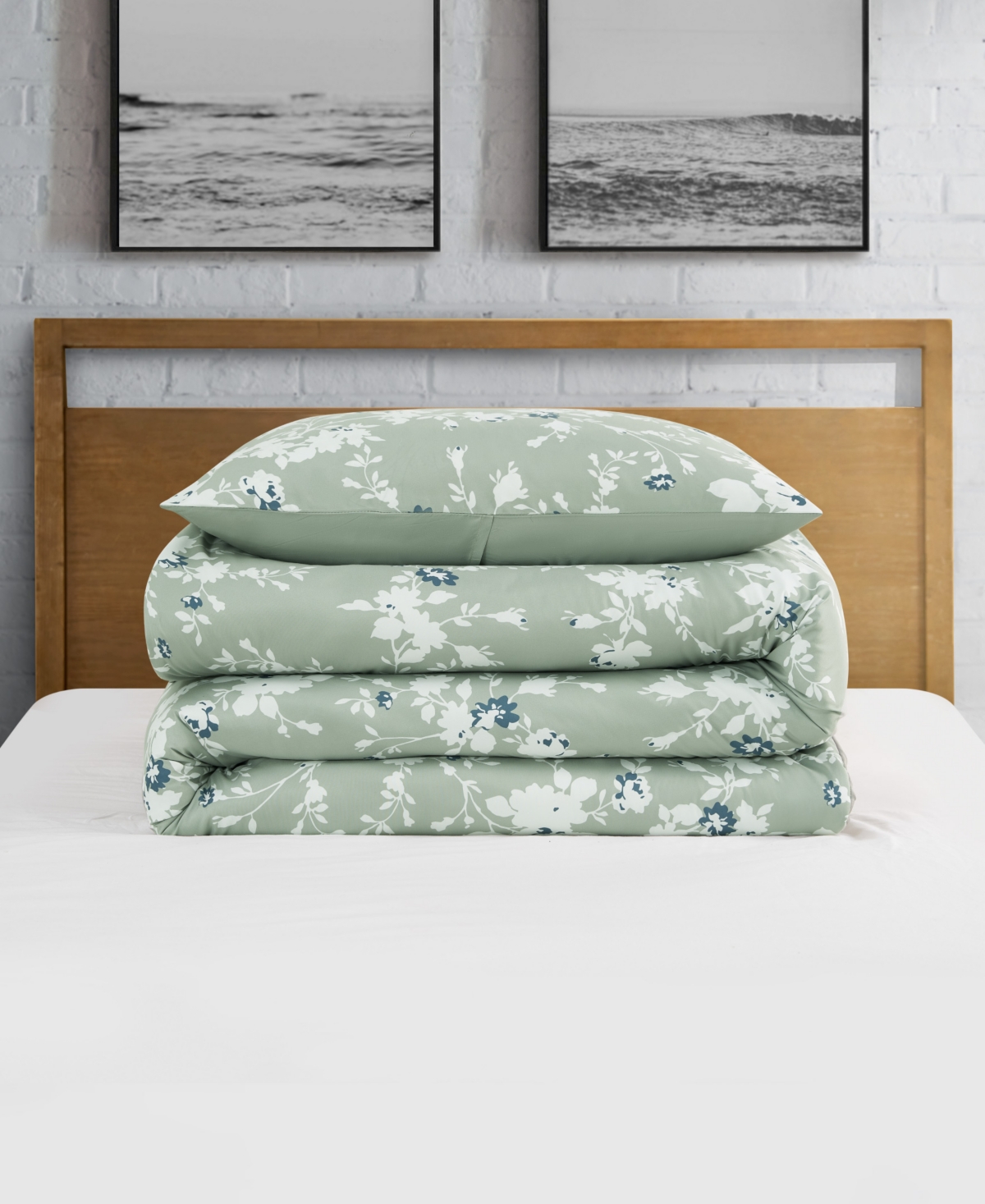 Lucky Brand Fianna Floral 2-pc. Comforter Set, Twin/twin Xl In Sage Floral