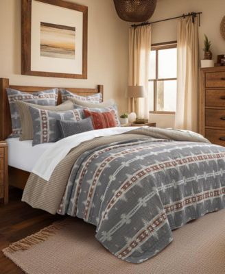 Corrales Reversible 3-Pc. Quilt Set, King/California King