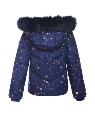 Girls Heavyweight Puffer Jacket Bubble Coat