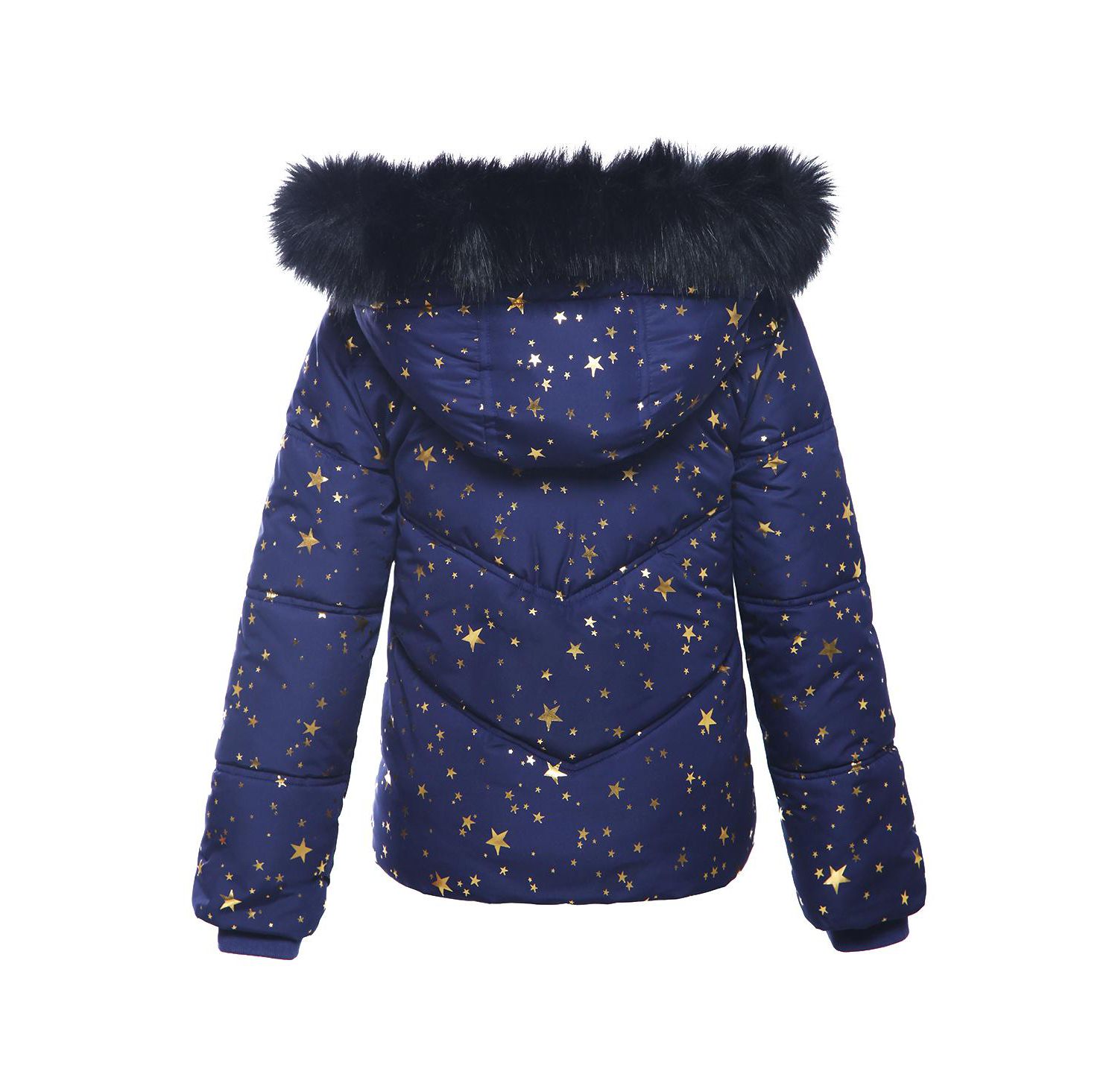 Little and Big Girls' Heavyweight Puffer Jacket Bubble Coat