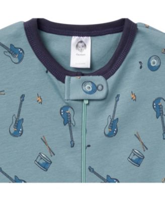 Toddler Boys' Snug Fit Footed Pajamas, 2-Pack, Guitars