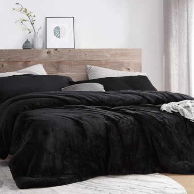Oversized Comforter Set - Me Sooo Comfy - Black
