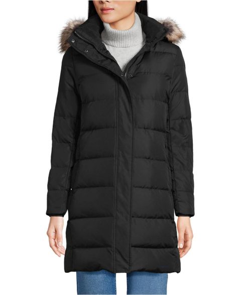 Женские куртки Lands' End Petite Max 600 Down Puffer Coat