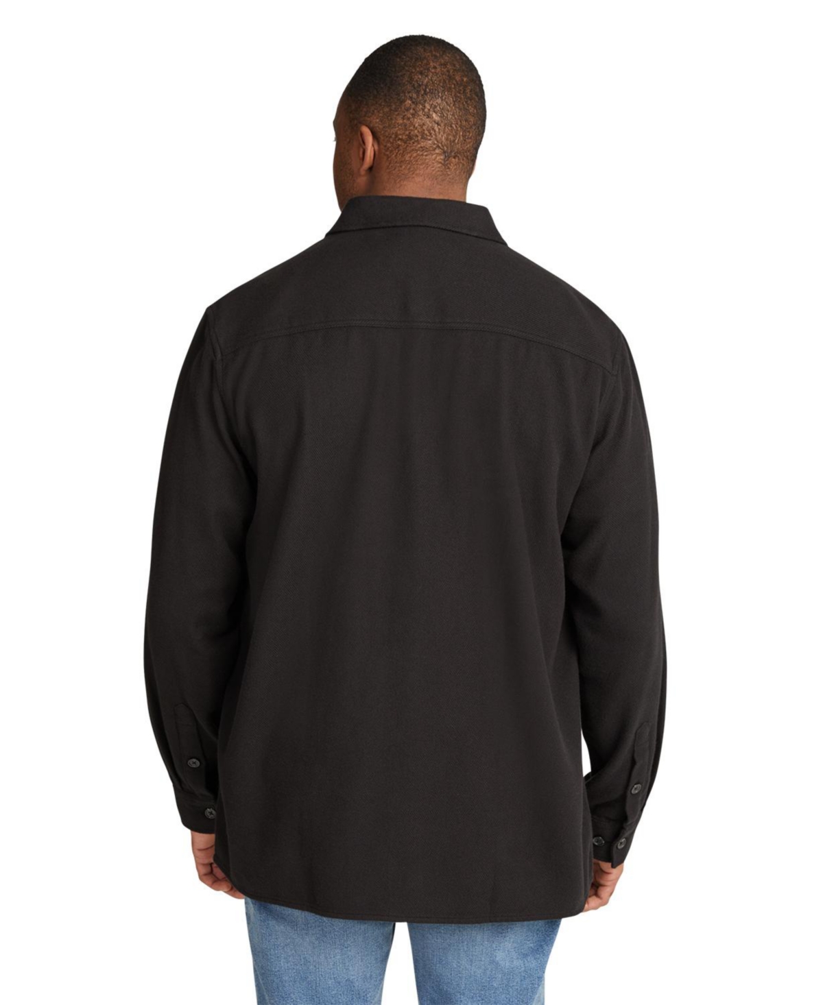 Johnny Bigg Mens Braydon Brushed Overshirt Big & Tall