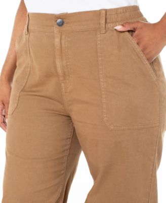 Juniors' Parachute High-Rise Pants 