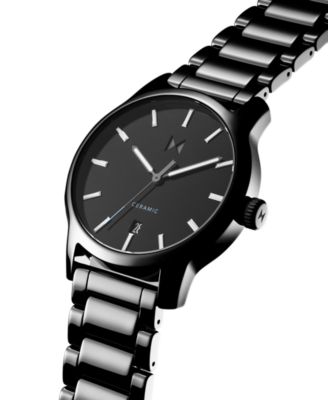 Men's Classic II Black Ceramic Bracelet Watch ,44mm