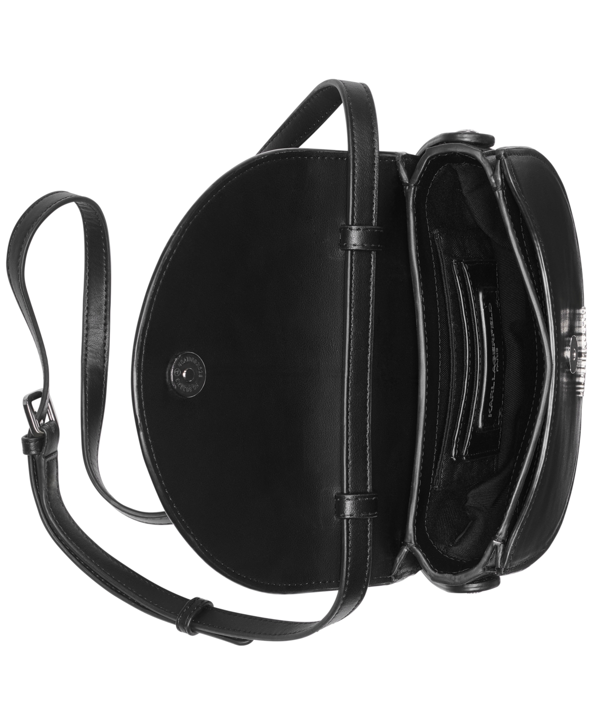 Karl Lagerfeld Paris Marlette Embellished Leather Crossbody