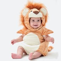 Lion Romper & Hood Costume Set - Infants Boy and Girl