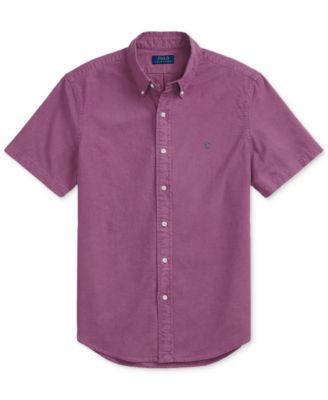 Men's Classic Fit Garment-Dyed Oxford Shirt