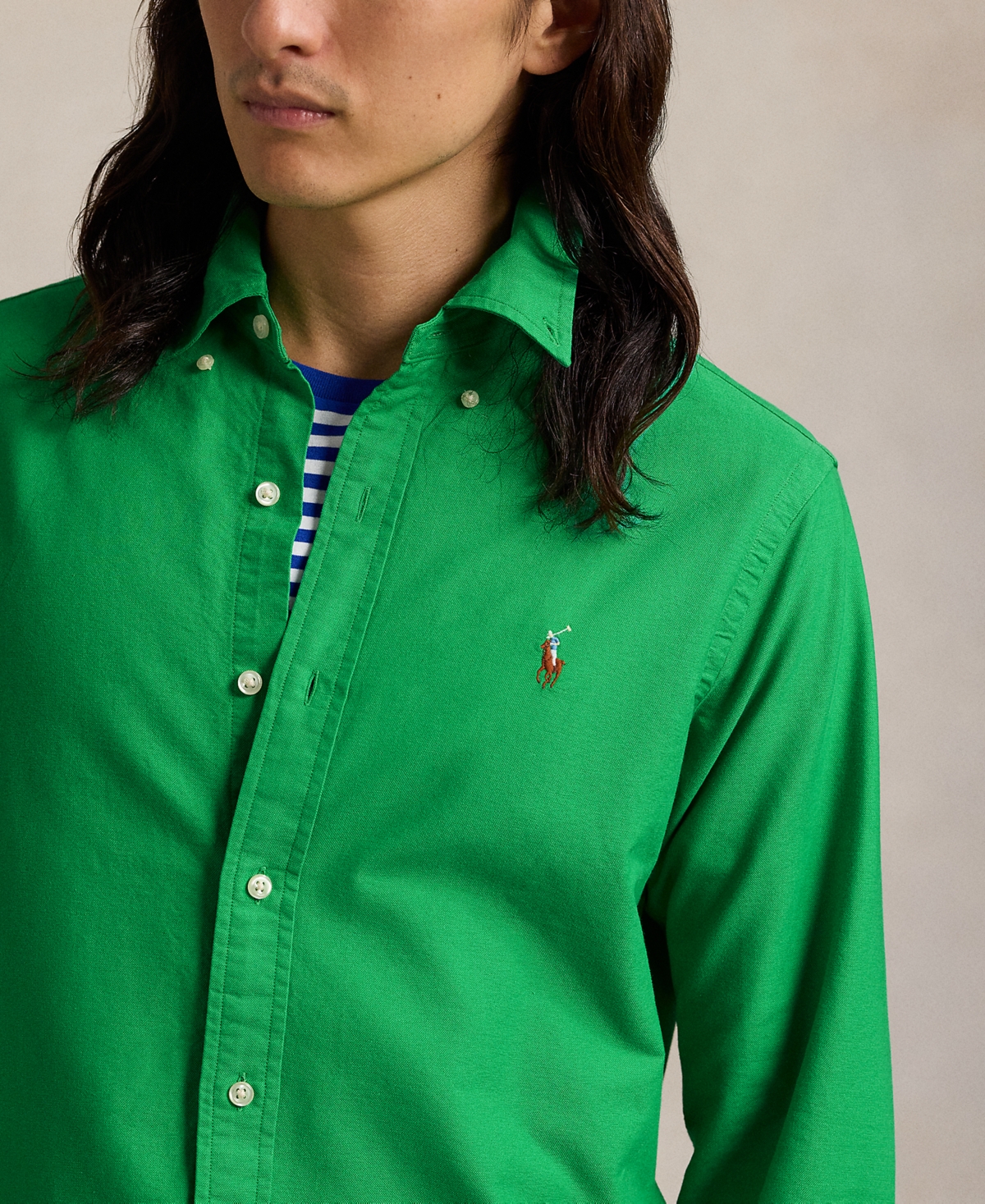 Polo Ralph Lauren Men's Classic-Fit Plaid Oxford Shirt