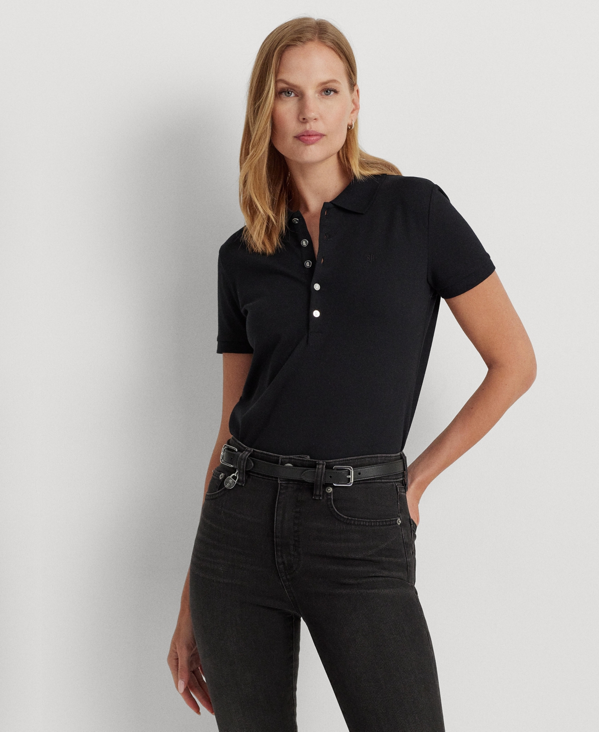 RALPH LAUREN PIQUE POLO SHIRT 