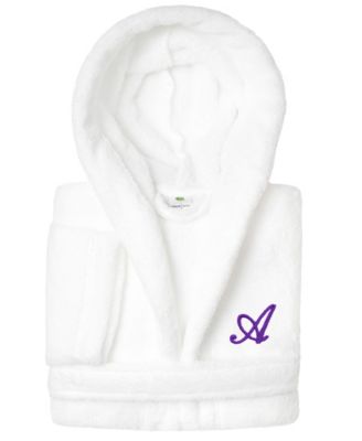 Personalized Kids Super Plush Hooded Bathrobe