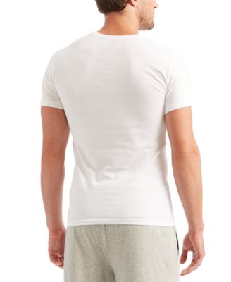 Men's 5-Pack Slim Fit Classic Cotton Crewneck Undershirts 
