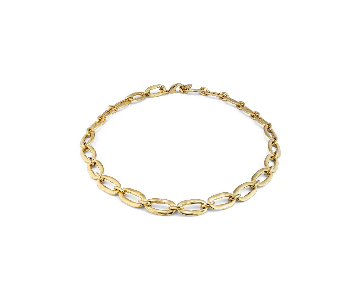 Link Shape Classic Carabiner Necklace