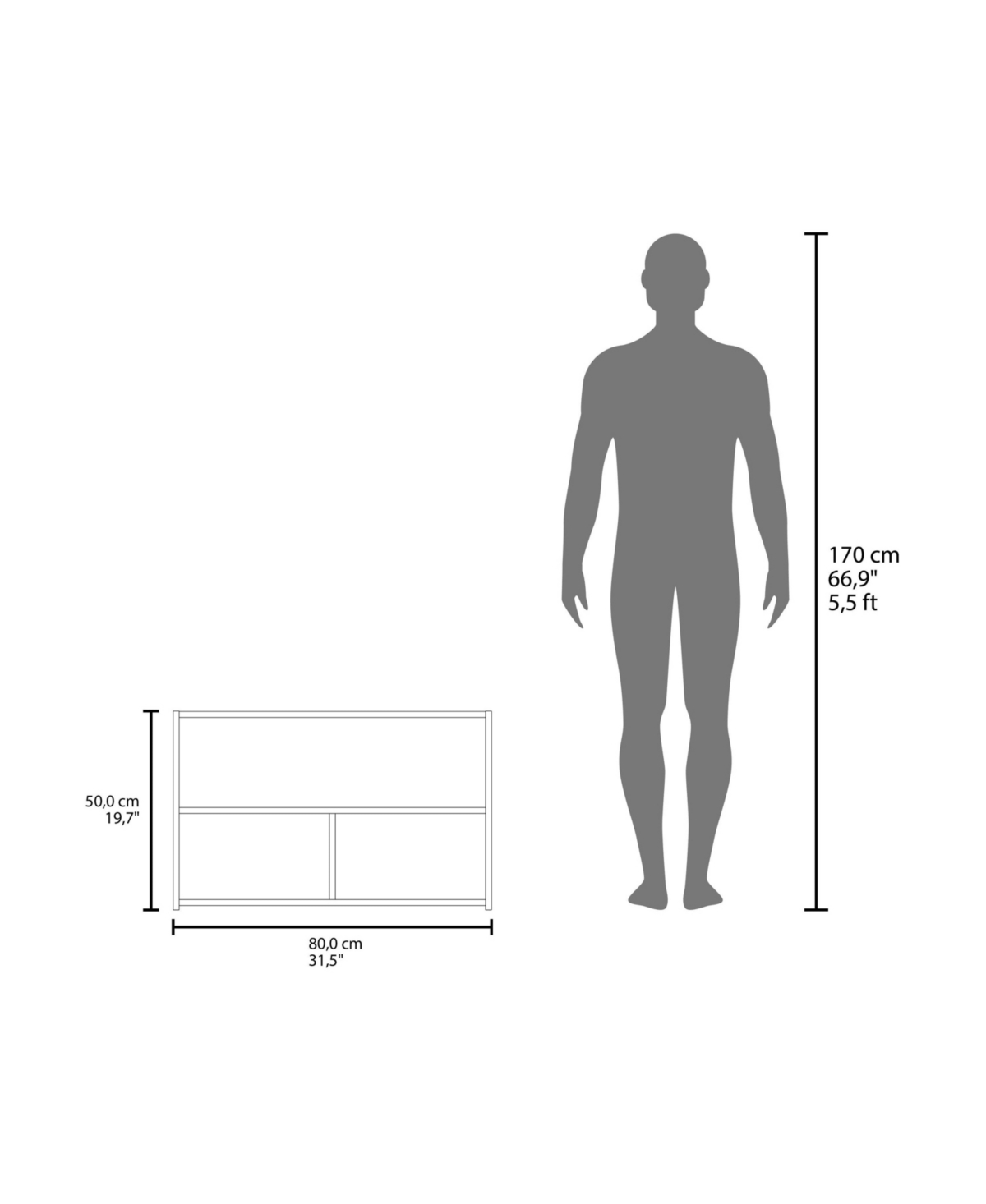 Depot E-Shop Cantwell Medicine Cabinet with 2 Doors, 3 Shelves, 2 Mirrors,- White