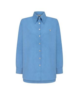 Women's Oversized Button-Up Shirt