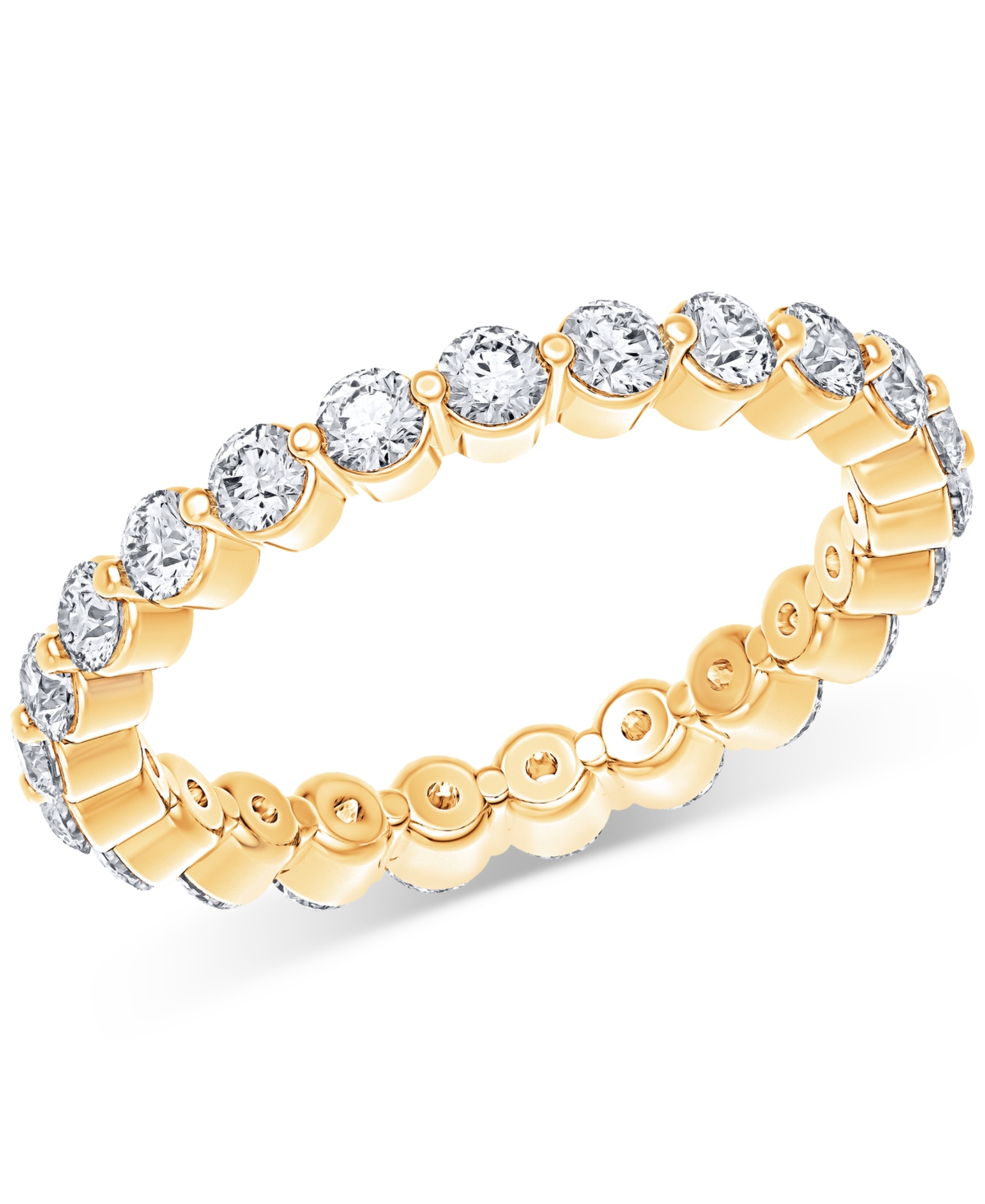 Diamond Eternity Ring (1 ct. t.w.) in Platinum or 14k Gold