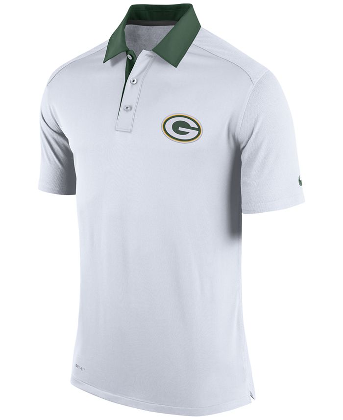 Nike Men's Green Bay Packers Elite Coaches Polo & Reviews - Sports Fan ...