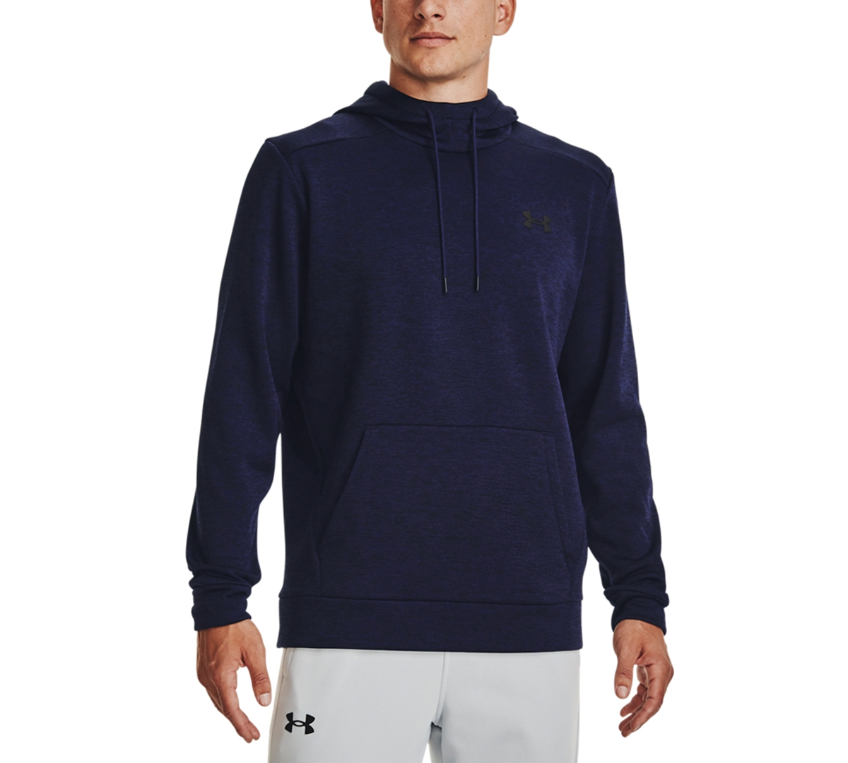 Men's Armour Fleece Twist Hooded Sweatshirt - 001 Black