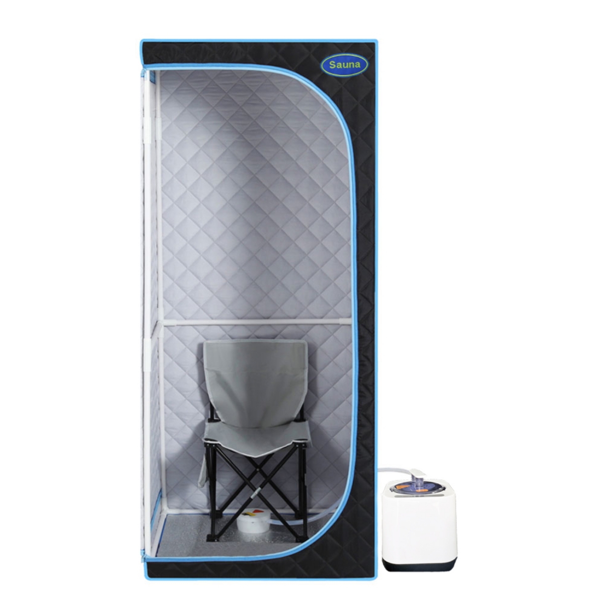 Streamdale Furniture Portable Full Body Home Steam Sauna Tent with Remote and Timer