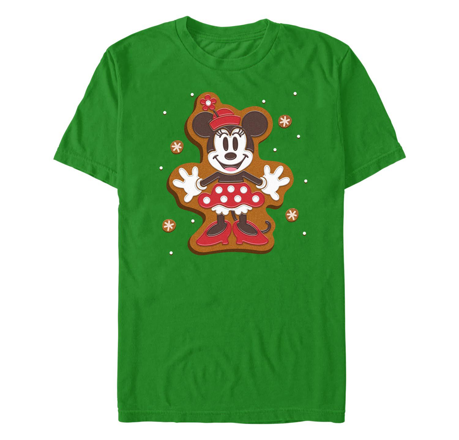 Men's Minnie Gingerbread Short Sleeve T-Shirt