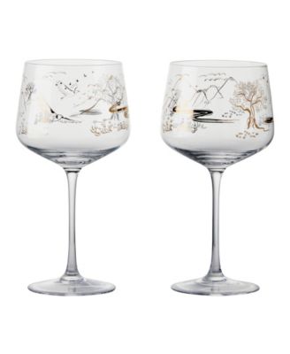 Skye Gin Glasses, Set of 2