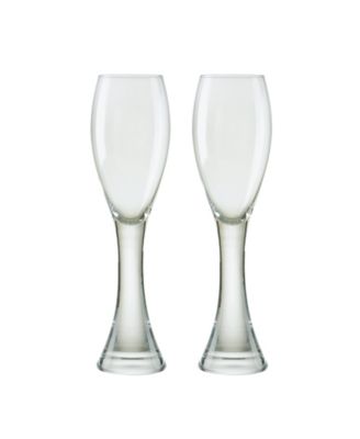 Manhattan Champagne Flutes, Set of 2