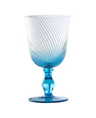 Swirl Wine Glasses, Set of 4