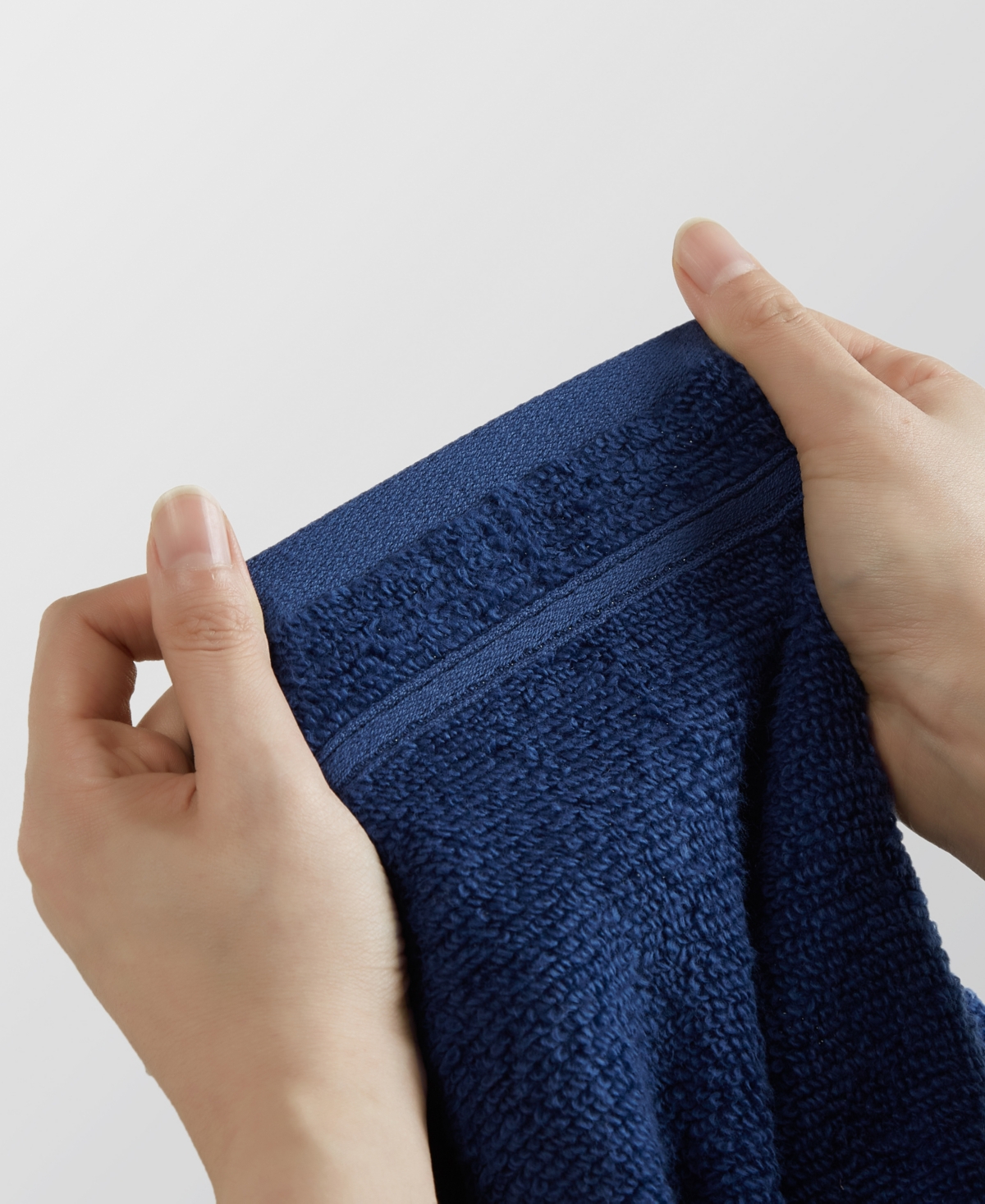 510 Design Essential Quick Dry Cotton 12-pc. Bath Towel Set In Indigo