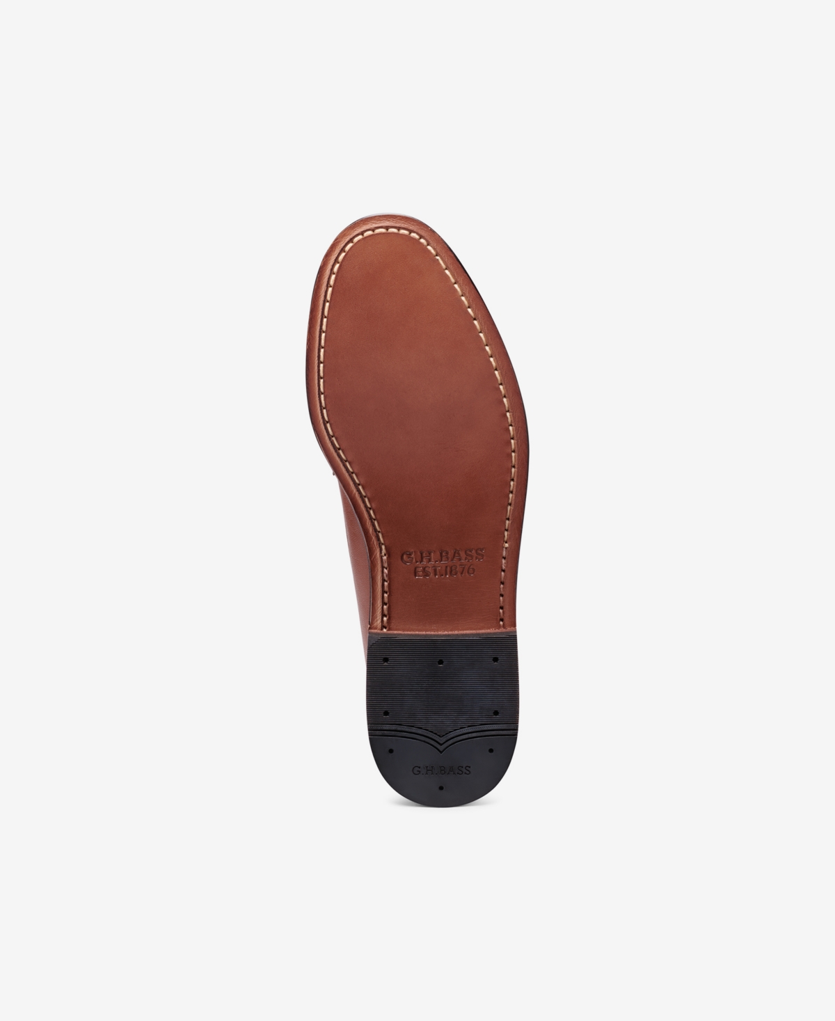 Gh Bass Men's Larson Woven Weejuns Loafer In Dark Tan