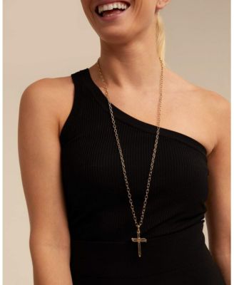 Big Cross Metal Alloy Charms