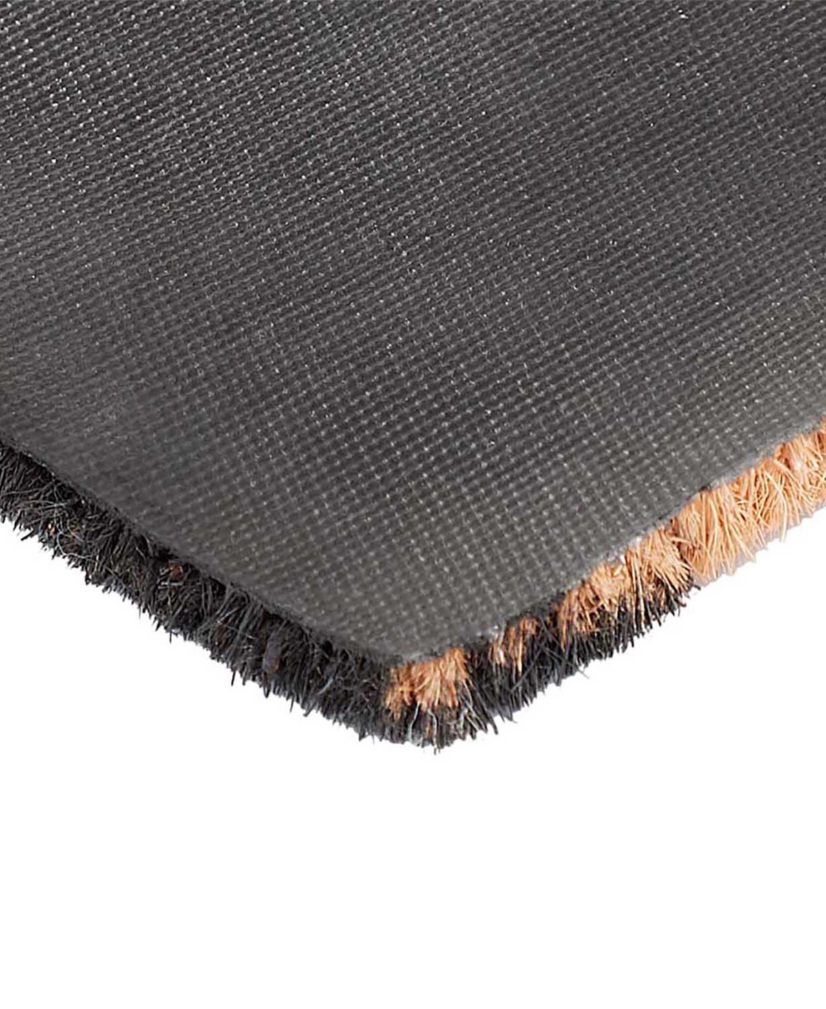 Vcny Home Pumpkin Stripe Halloween Coir Outdoor Doormat, 18" X 30" In Multi