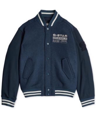 G-Star Raw Men's Logo Varsity Bomber Jacket - Macy's