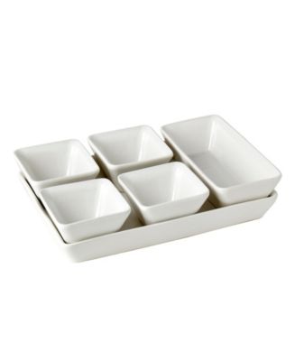 Denmark Tools for Cooks Rectangular 6 Pc. Serving Set - Macy's