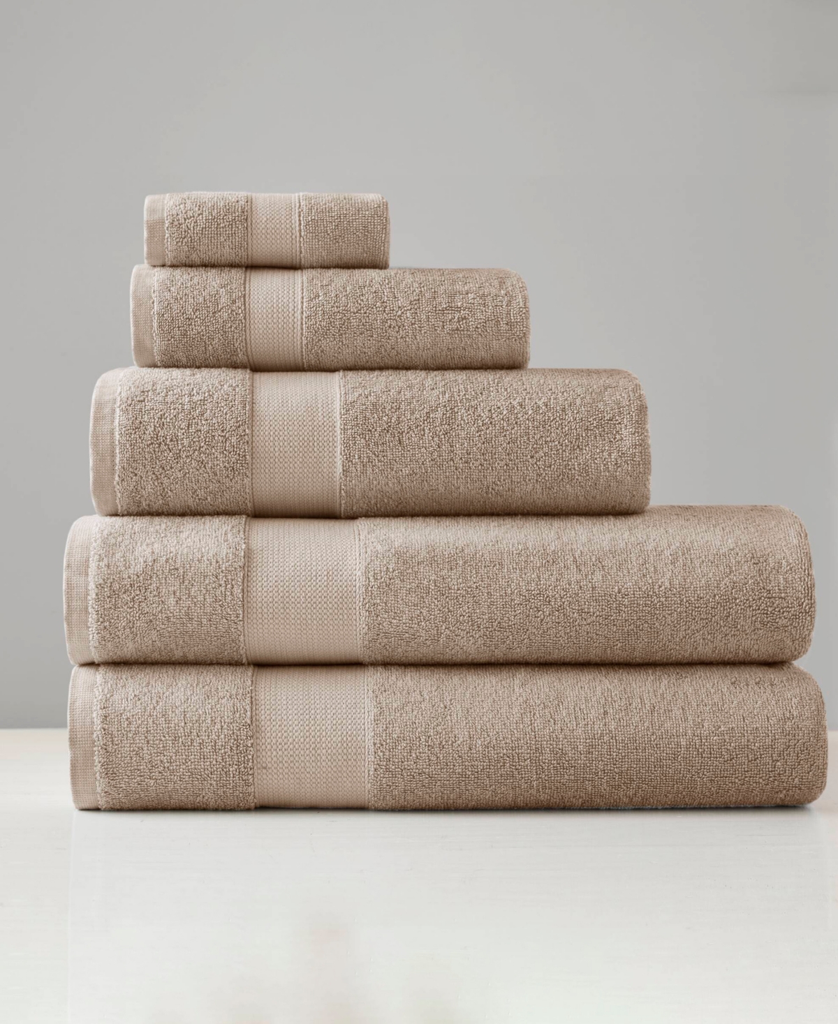 510 Design Premium Turkish Cotton Plush 2-pc. Bath Towel Set In Beige
