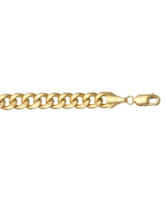 Cuban Chain Bracelet in 14k Gold