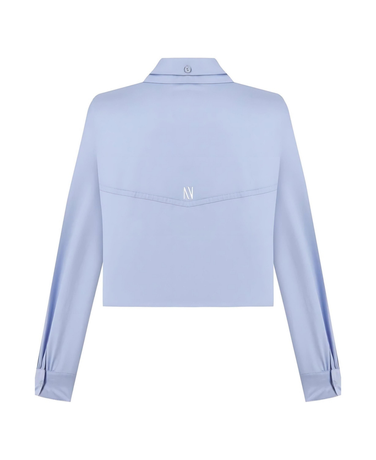 Nocturne Women's Double Collar Cotton Button-Up Shirt