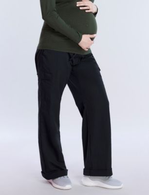 Maternity Under the Belly Utility Cargo Relaxed Fit Pant - Motherhood